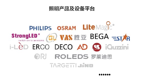 信達電通搭建照明產(chǎn)品及設備平臺
