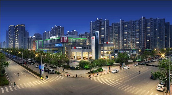 錦業(yè)路與丈八三路交匯口—綠地國(guó)際俱樂(lè)部