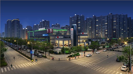 錦業(yè)路與丈八三路交匯口—綠地國(guó)際俱樂(lè)部